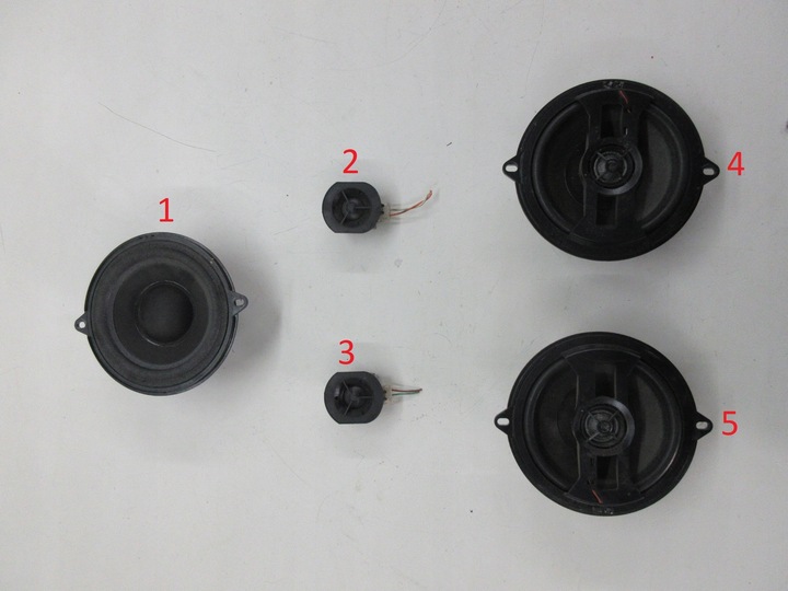 фото №1, Renault scenic ii динамік перед зад лівий правий