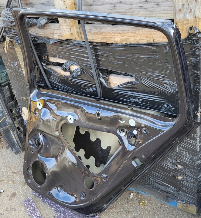 фото №11, Двері праві задні ручка vw golf vii 7 5g універсал чорні lc9x оригінальний номер