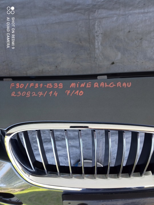 фото №11, Бампер перед bmw f30/f31 b39 минерально-серый