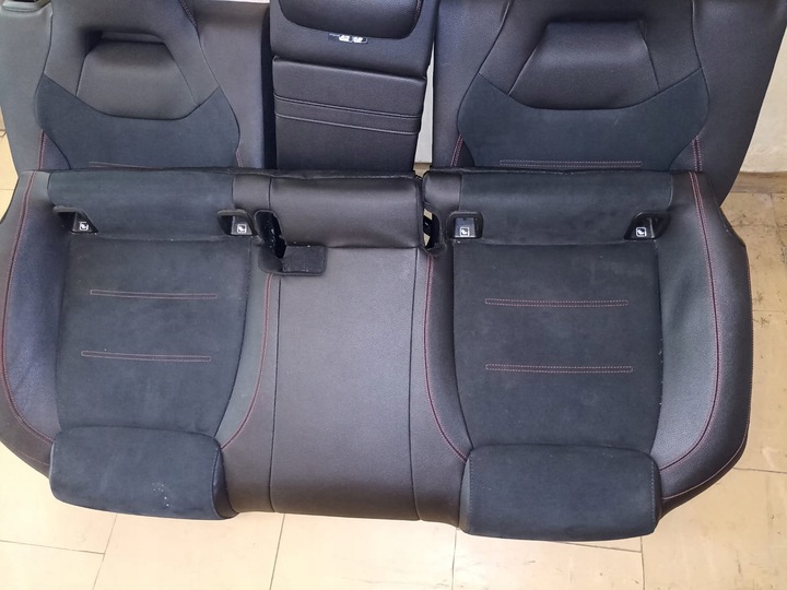 фото №12, Mercedes w177 a клас amg сидіння диван комплект шкіра алькантара сидіння