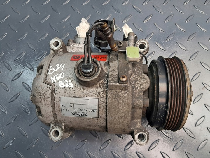 фото №8, Компресор компресор кондиціонера 8 390 340 bmw e34 520i e36 325i m50b25nv