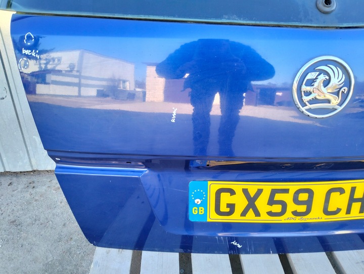 фото №7, Кришка багажника opel zafira b ii роки 2005-2014 колір z21b