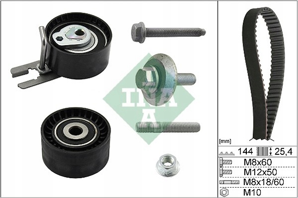 фото №14, Ina распределение+ насос peugeot 107 206 207 1.4 hdi