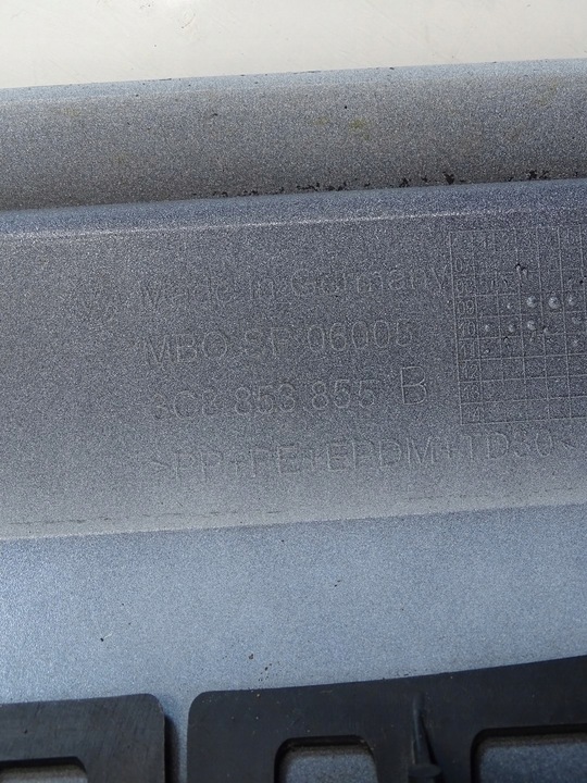 фото №8, Планка накладка пороговая порога левая vw passat cc 3c8 3c8853855b lb9a