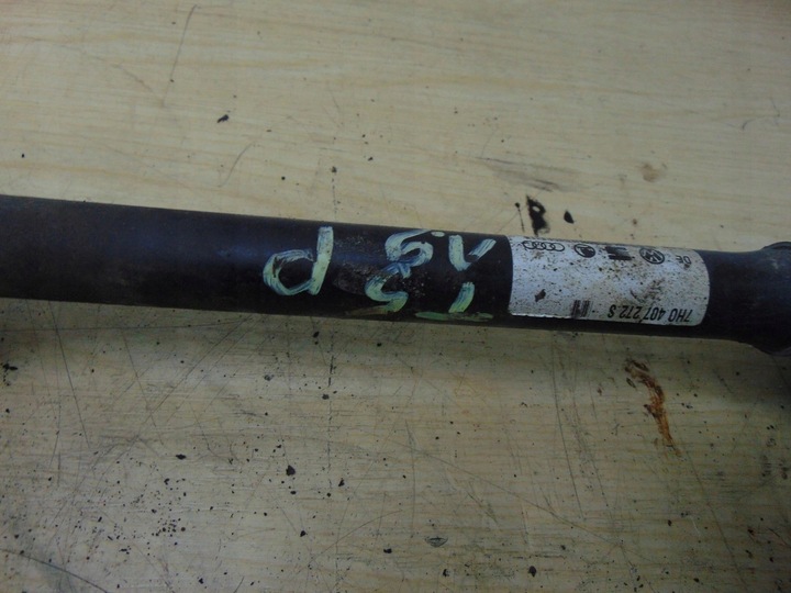 фото №8, Піввісь права перед vw transporter t5 1.9 tdi механічна коробка передач