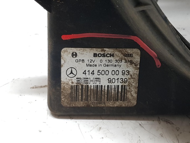 фото №7, Вентилятор радіатор mercedes vaneo w414 1.7 cdi