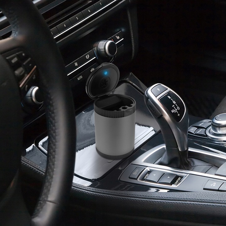 фото №6, Portable авто пепельница practcial car пепельница led