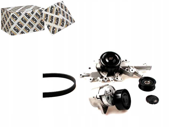 фото №1, Комплект - набір ремінь розподільний вал hepu k980493a vkmc