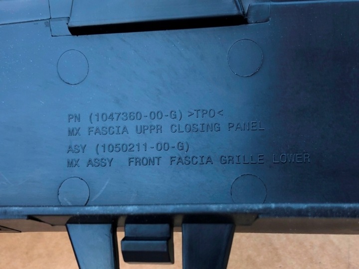 фото №11, Планка защита передняя dół бампера 1047360-00-g tesla модель x 2015-21