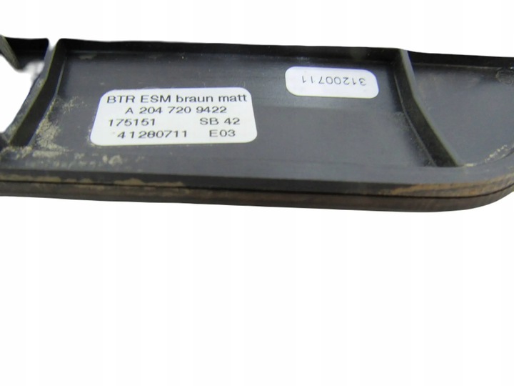 фото №14, Mercedes c w204 204 планка dekor дерево комплект a2047302222 a2047302122