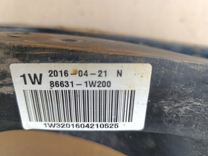 фото №9, Rio iii балка усилитель бампера заднего зона комплект 866311w200 11-17r