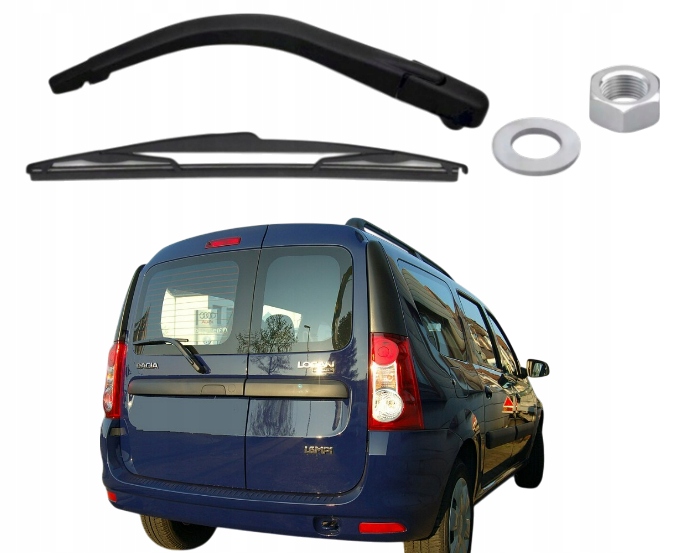 фото №1, Рычаг + дворник листовая рессора na зад dacia logan mcv 2007-2015