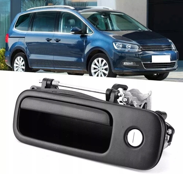 фото №11, Ручка задней крышки багажника вставка замка do vw golf iv 4 polo t5 caddy