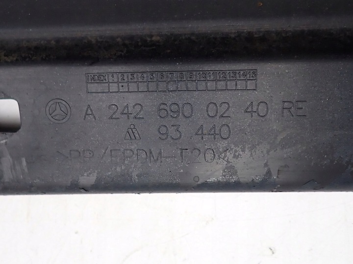 фото №13, Планка порога пороговая правый правая mercedes b-klasa w242 a2426900240 2016r