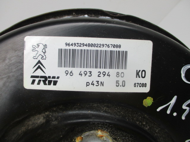 фото №6, Citroen c3 02-08 1.4 hdi 16v підсилювач гальма насос