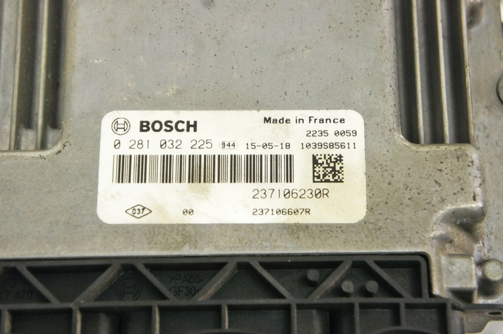 фото №5, Si279 renault espace v 1.6d комп'ютер двигуна 237106230r