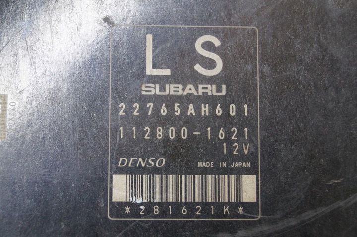 фото №5, Блок керування комп'ютер двигуна subaru wrx 22765ah601