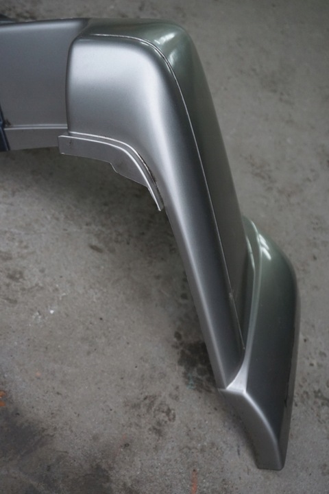 фото №8, Nissan patrol бампер накладка киль левый зад задний gr y61 97-04r