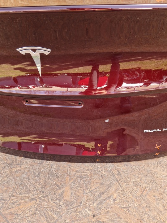 фото №9, Tesla модель y 20- крышка багажника зад задняя