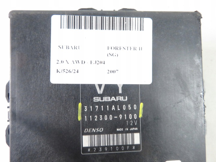 фото №8, Блок управления коробки subaru forester ii 2.0 31711al050