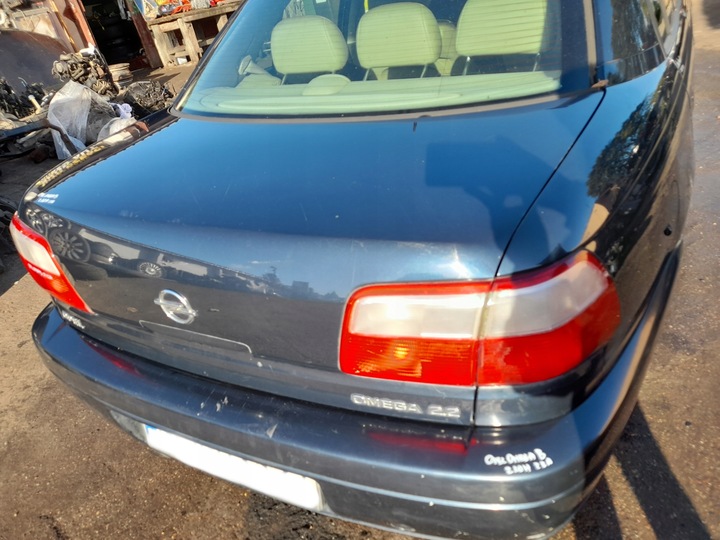 фото №15, Opel omega b рестайлинг крышка багажника зад sedan z20h