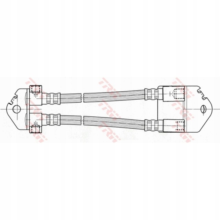 фото №2, Шланг ham. зад ford transit 00-06