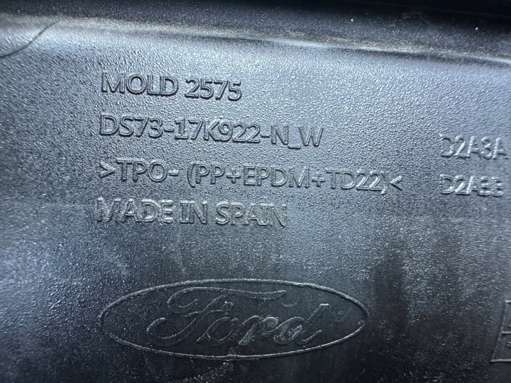фото №14, Ford mondeo mk5 hb спойлер молдинг бампера зад ds73-17k922-n