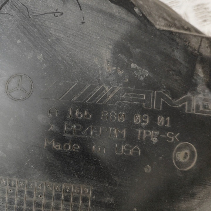 фото №10, Підкрилок ліве передні mercedes gl gls w166 oem/oe a1668800901