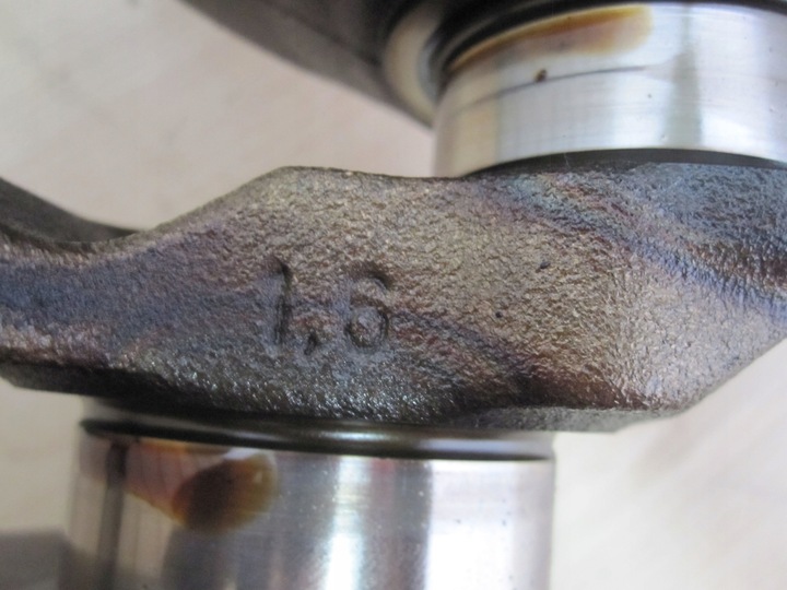 фото №7, Bmw 1.6 n45b16ab 115km 06r wał колінчастий номінальний