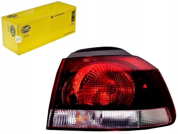 фото №14, Лампа зад golf vi 08- /l/zewn. dym hella 2sd 009 922-131 лампа задняя