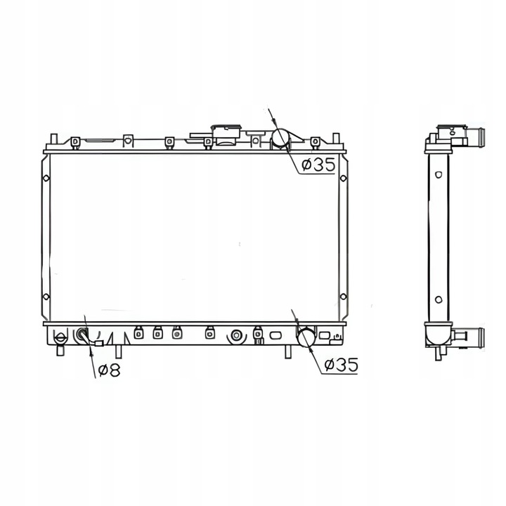 фото №1, Радиаторов do us запчасти & oldtimer us авто запчасти