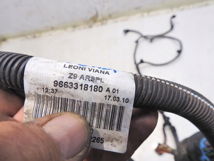 фото №6, Жгут установка подвешивание зад peugeot 607 2.7 v6 hdi 9663318180