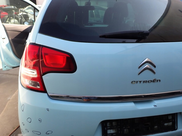 фото №6, Кришка багажника зад citroen c3 ii 2010 європа kgx nieb лак botticelli