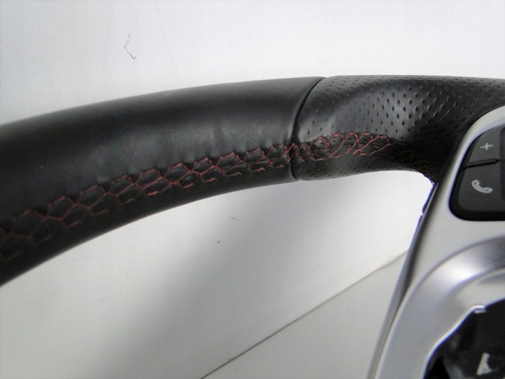 фото №11, Mercedes e клас 212 w212 кермо чорно-червоний nić amg