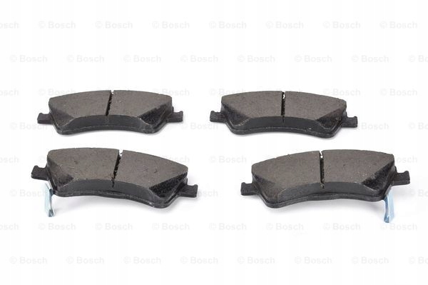 фото №15, Тормозные колодки ham. toyota auris 03.07- bosch 986 494 187 комплект тормозные колодки