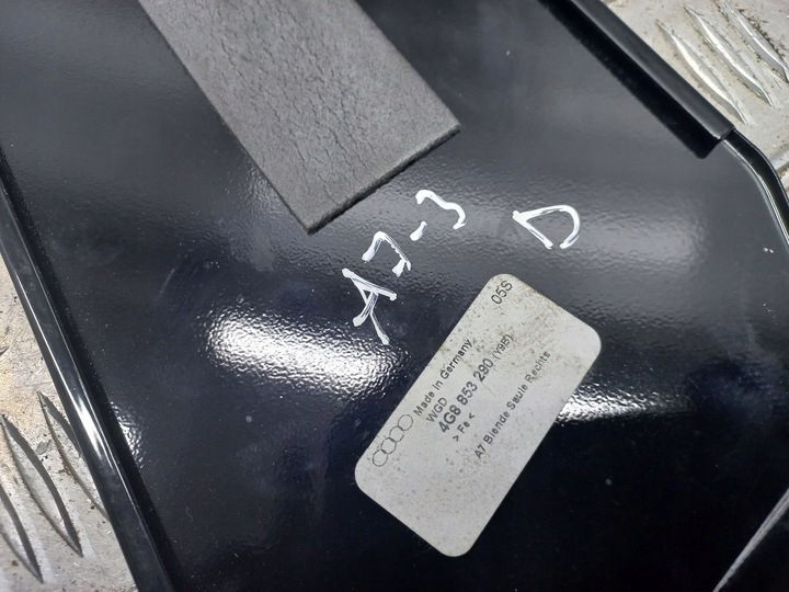 фото №8, Audi a7 s7 4g 2011 зад сторона правая планка / прокладка стёкла дверь задних