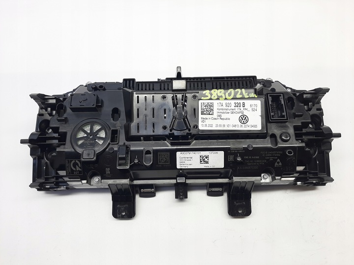 фото №10, Vw t-roc индикатор спидометр манометр 17a920320b 38902km
