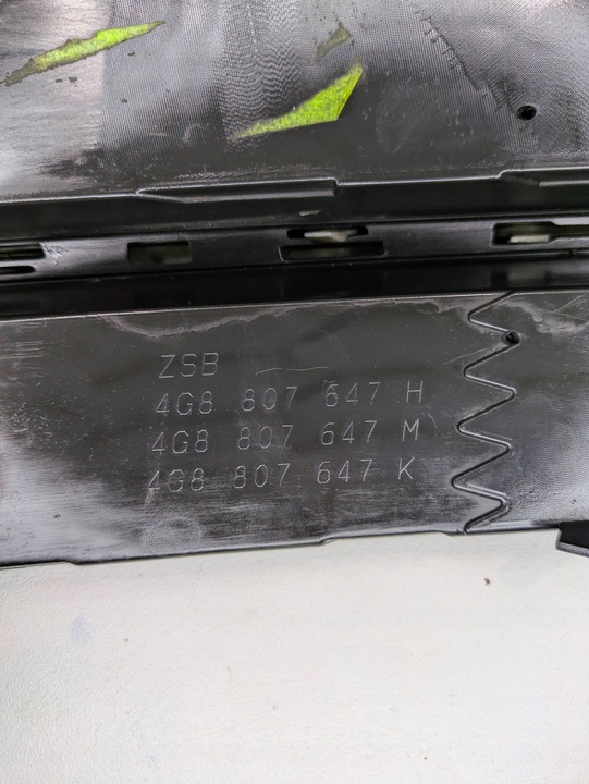 фото №15, Audi a7 s7 перед левая решётка бампера решётка радиатора 4g8807647h