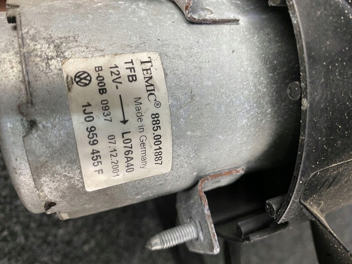 фото №6, Vw golf iv 4 вентилятор вентилятора радиатор 1j0959455f