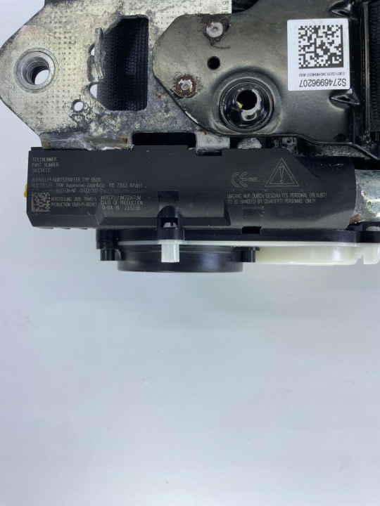 фото №11, Pas безпеки натягувач праве перед bmw x4 g02 x3 g01 7469962 usa