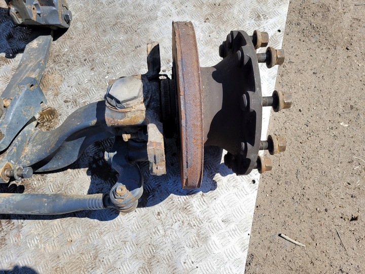 фото №9, Ось балка зад задняя управляемая ступицы поворотный кулак volvo fe 6x2 d7e e-5