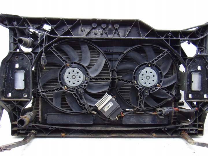 фото №8, Kpl. pas переднее усилитель радиатор wentlatory audi a4 b8 2.0 tfsi