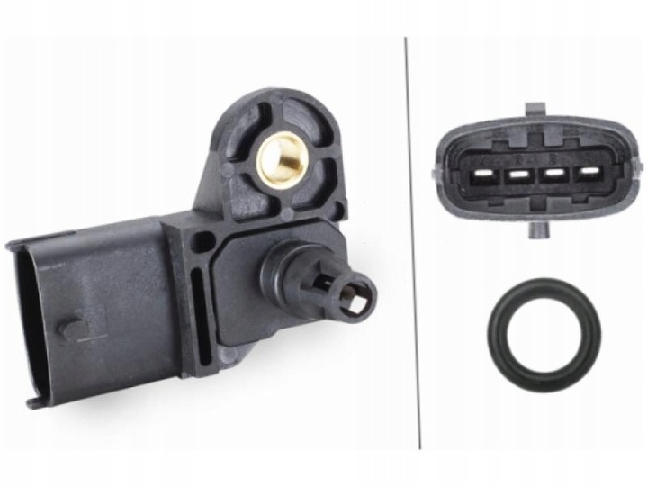 фото №1, Датчик давления map opel combo 1.2-2.0 mokka 1.4 1.7 vectra c 1.9-2.2