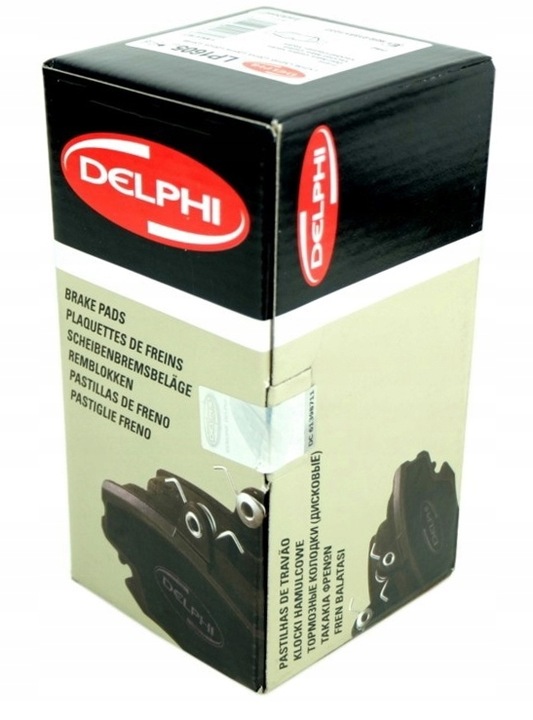фото №12, Delphi тормозные колодки тормозные зад lp1969 lp1969