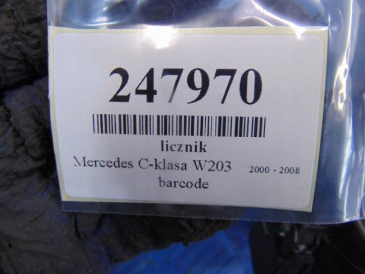 фото №6, Mercedes c клас w203 спідометр  a2035404947