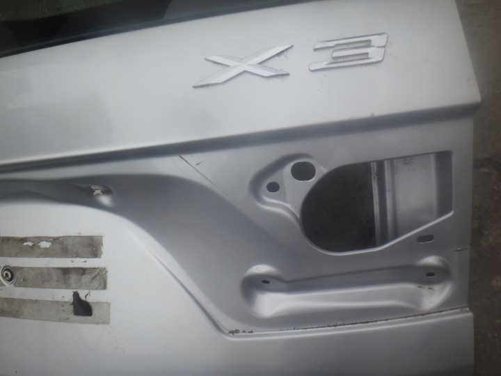 фото №6, Крышка багажника зад задняя bmw x3 e83 титан серебро