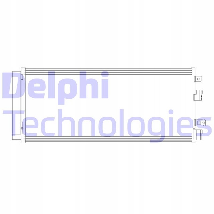 фото №2, Delphi cf20381 радиаторов кондиционер. opel corsa e 14-