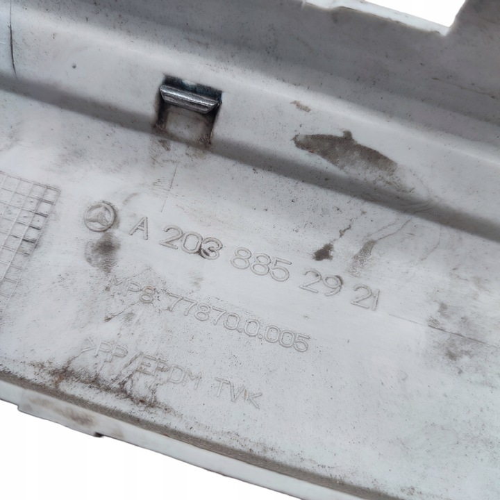 фото №11, Планка бампера зад mercedes c w203 a2038852921