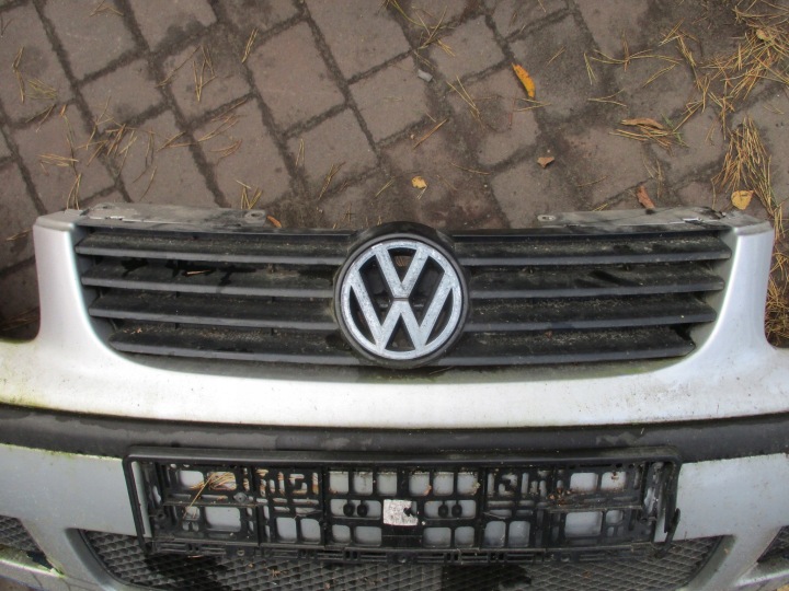 фото №5, Vw polo iii 6n рестайлинг бампер передний серебряный la7w