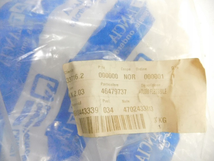 фото №9, Шланг кондиционера fiat punto lancia y 46479737